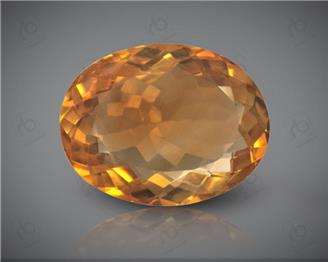 Yellow Citrine Natural Certified  10.77 CTS-8440